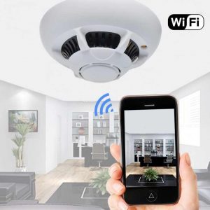 Wifi Hidden Camera Smoke Detector Spy IP Camera Video Recorder