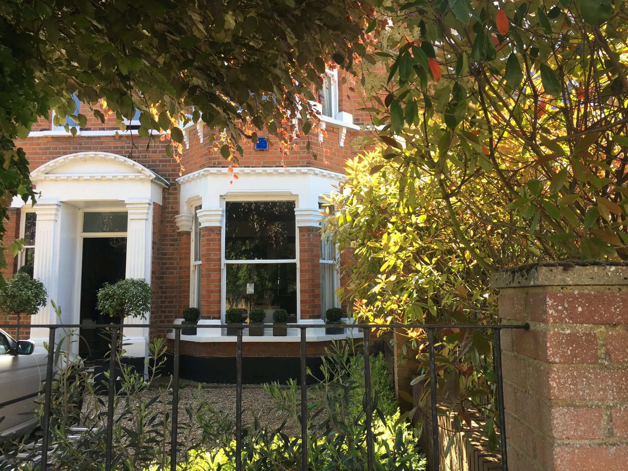 Stainless steel security alarm box in Eltham